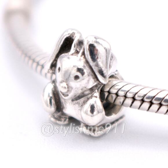 Authentic PANDORA Rabbit Charm -790389 - Picture 1 of 12
